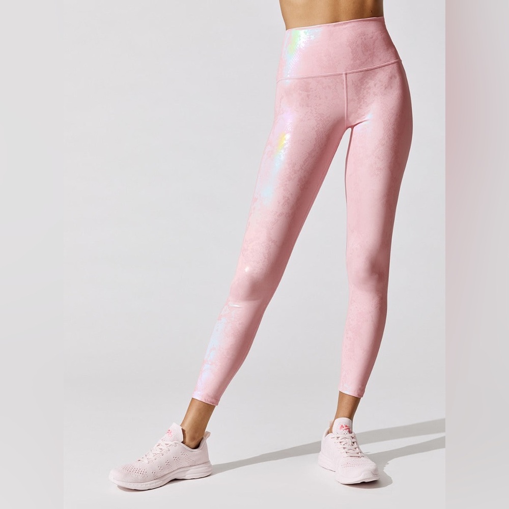 Carbon 38 Metallic Snake High Rise 78 Legging Size Medium